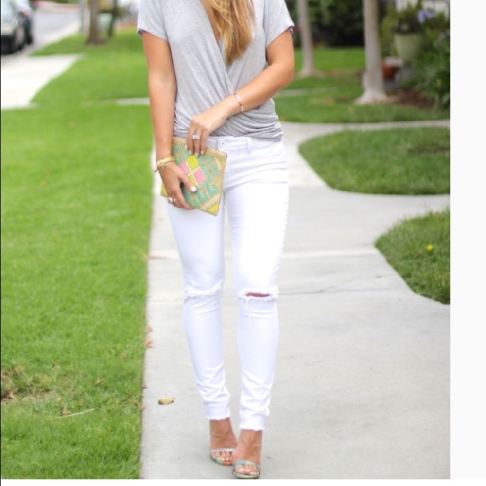 DL1961 white jeans